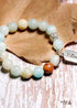 Boho Bracelet, Green Amazonite Blessed
